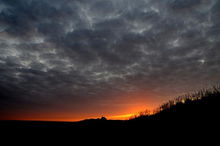 Sunset Over Tafts
