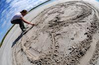 An Angel on the Sand