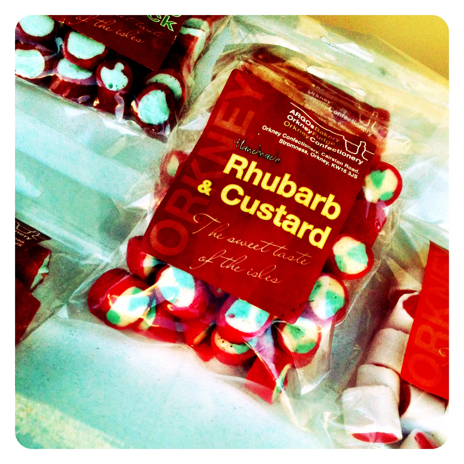 Rhubarb and Custard