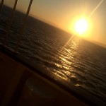 Sunset on the Ferry
