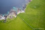 Midhowe Broch from the air - photograph (c) 2016 David Bailey (not the)