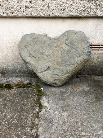 Stone heart - photograph (c) David Bailey (not the)