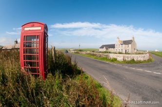 Red telephone box - photograph (c) David Bailey (not the)