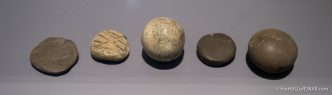 Stone Balls in Orkney Museum - The Hall of Einar - photograph (c) David Bailey (not the)