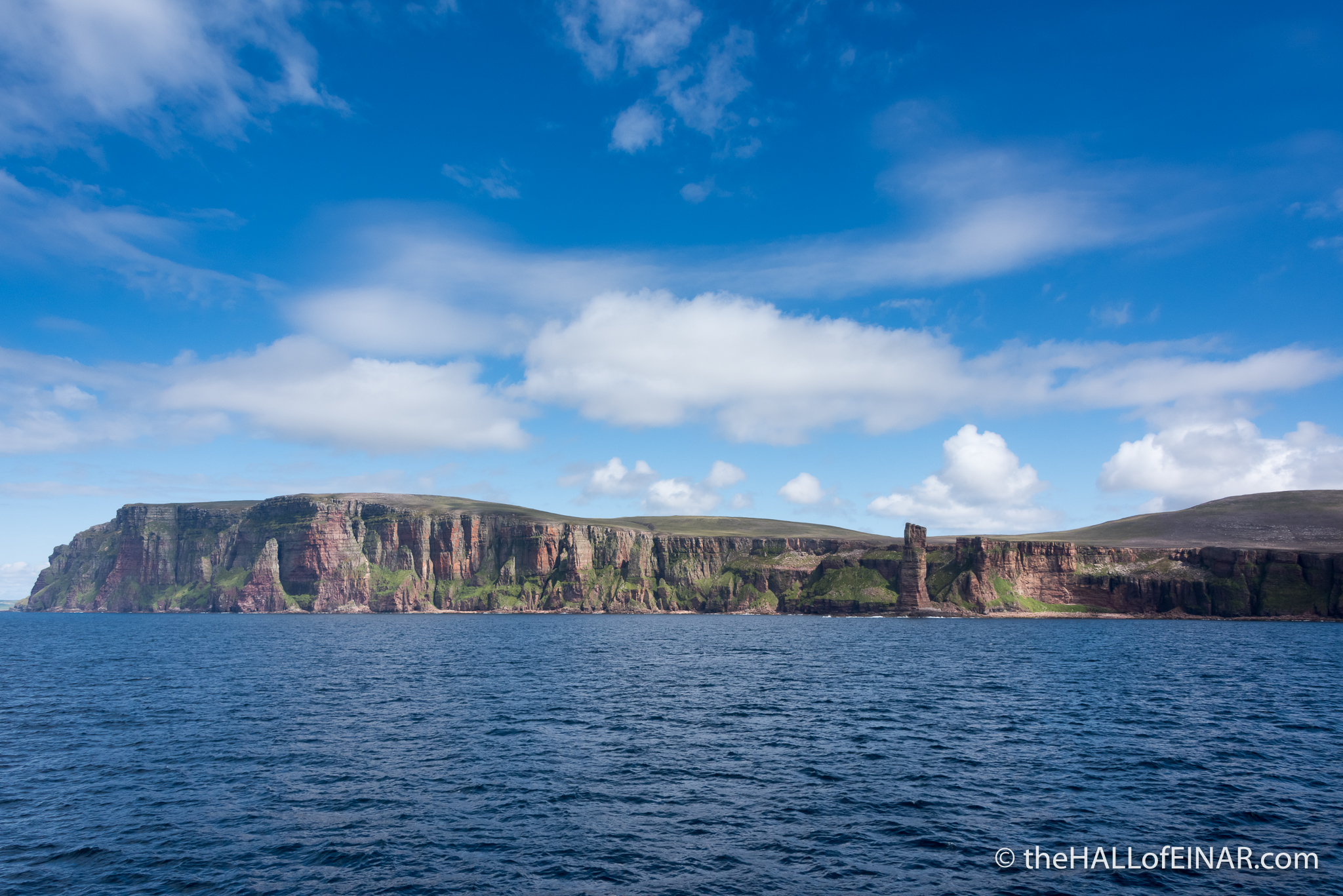 The Old Man of Hoy - The Hall of Einar - photograph (c) David Bailey (not the)