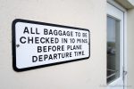 Baggage Check-In - The Hall of Einar - photograph (c) David Bailey (not the)