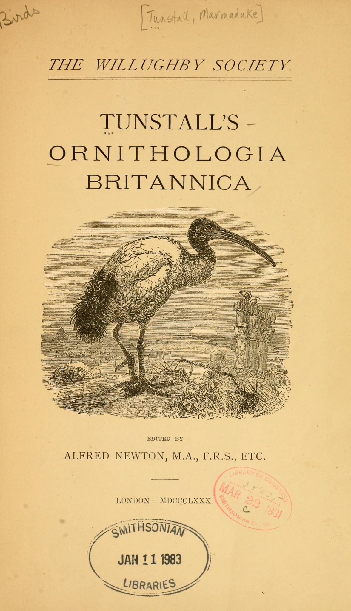 Ornithologia Britannica - The Hall of Einar