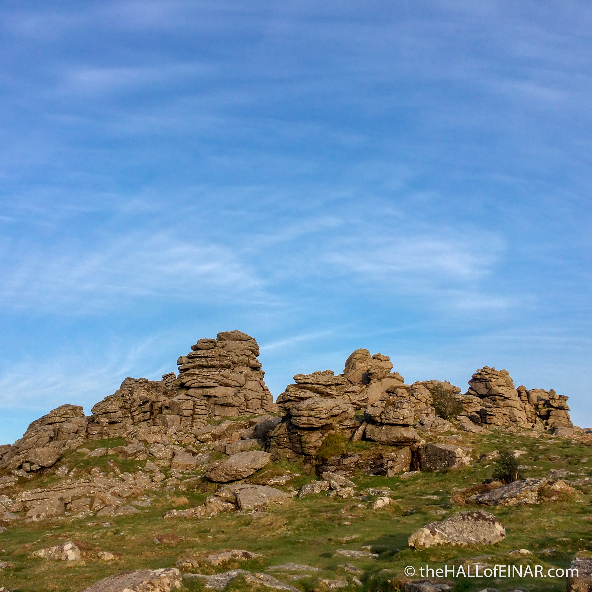 Hound Tor - The Hall of Einar - photograph (c) David Bailey (not the)