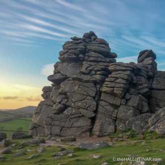 Hound Tor - The Hall of Einar - photograph (c) David Bailey (not the)