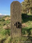 Gate Post - Dove Stone - The Hall of Einar - photograph (c) David Bailey (not the)Dove Stone-5340