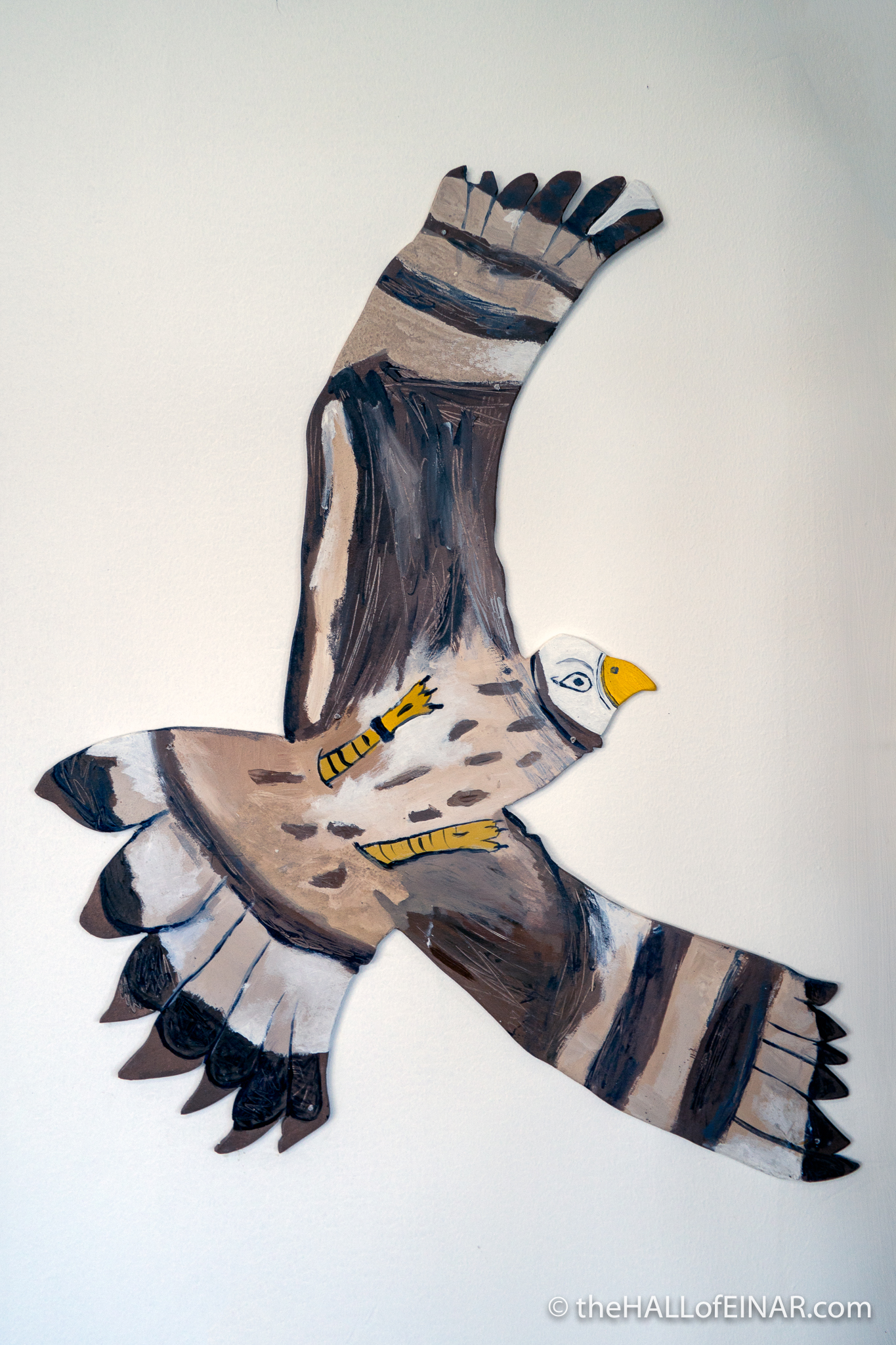 Hen Harrier - The Hall of Einar - Artwork by Firth Primary School