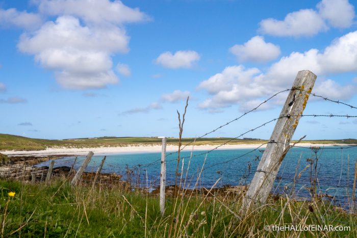Westray Coast - The Hall of Einar - photograph (c) David Bailey (not the)
