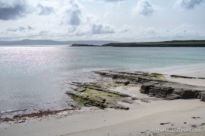Westray Coast - The Hall of Einar - photograph (c) David Bailey (not the)