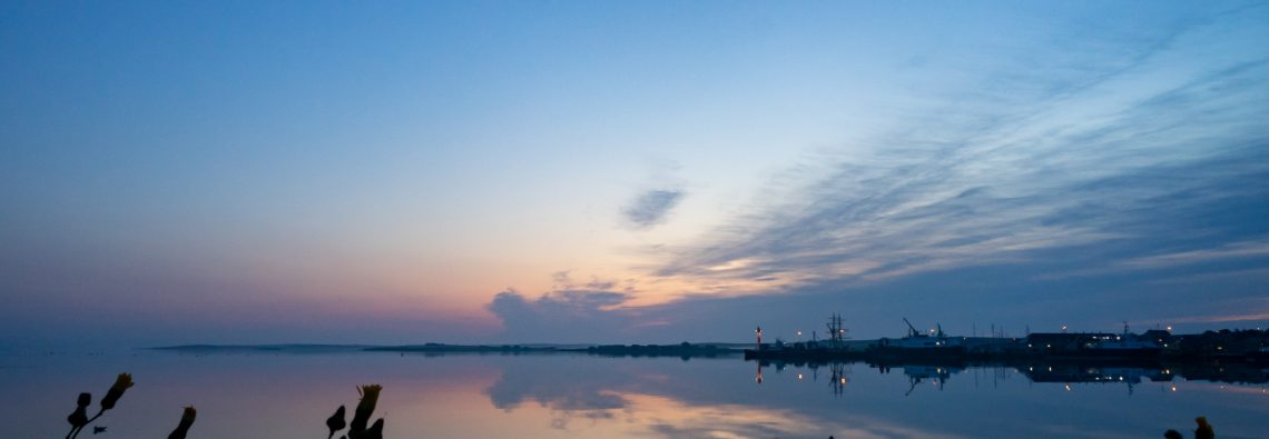 Kirkwall Bay - The Hall of Einar - photograph (c) David Bailey (not the)