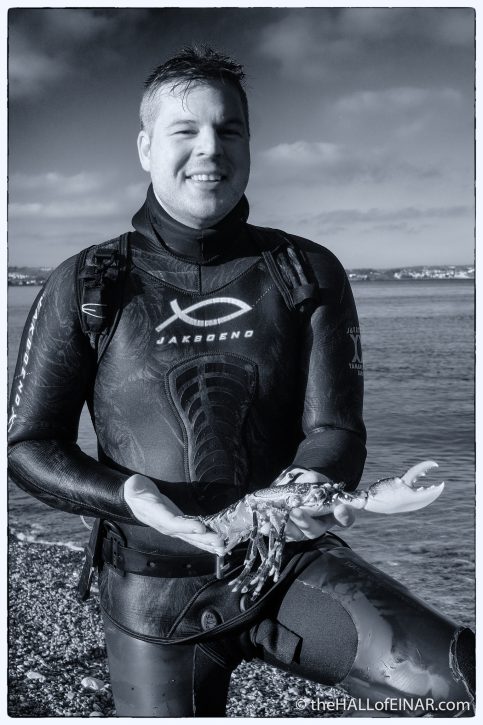 Diver - Brixham - The Hall of Einar - photograph (c) David Bailey (not the)