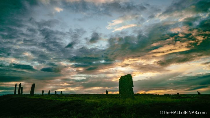 Ring of Brodgar - The Hall of Einar - photograph (c) David Bailey (not the)