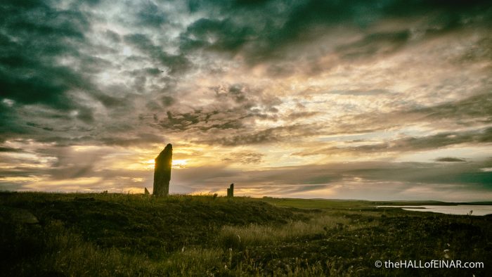 Ring of Brodgar - The Hall of Einar - photograph (c) David Bailey (not the)