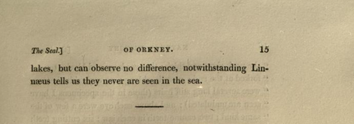 Fauna Orcadensis - Rev. George Low - The Hall of Einar