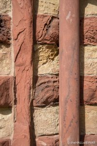 Sandstone - St Magnus Cathedral - The Hall of Einar - photograph (c) David Bailey (not the)