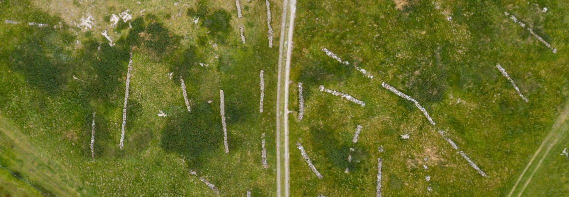Grobust Tangle Dykes - The Hall of Einar - photograph (c) David Bailey (not the)