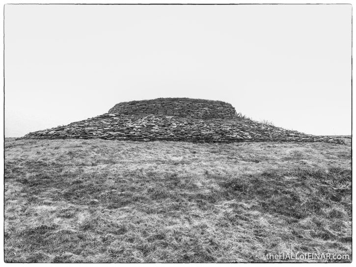 Quoyness Chambered Cairn, Sanday - The Hall of Einar - photograph (c) David Bailey (not the)