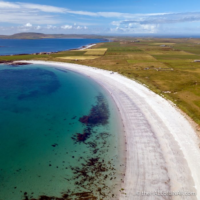 Bay of Tafts, Westray - The Hall of Einar - photograph (c) David Bailey (not the)