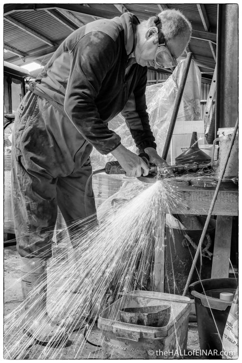 Working Westray - The Hall of Einar - photograph (c) David Bailey (not the)