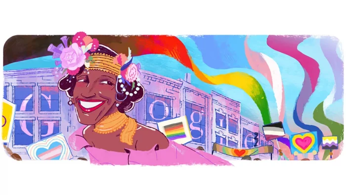Marsha P Johnson Google Doodle