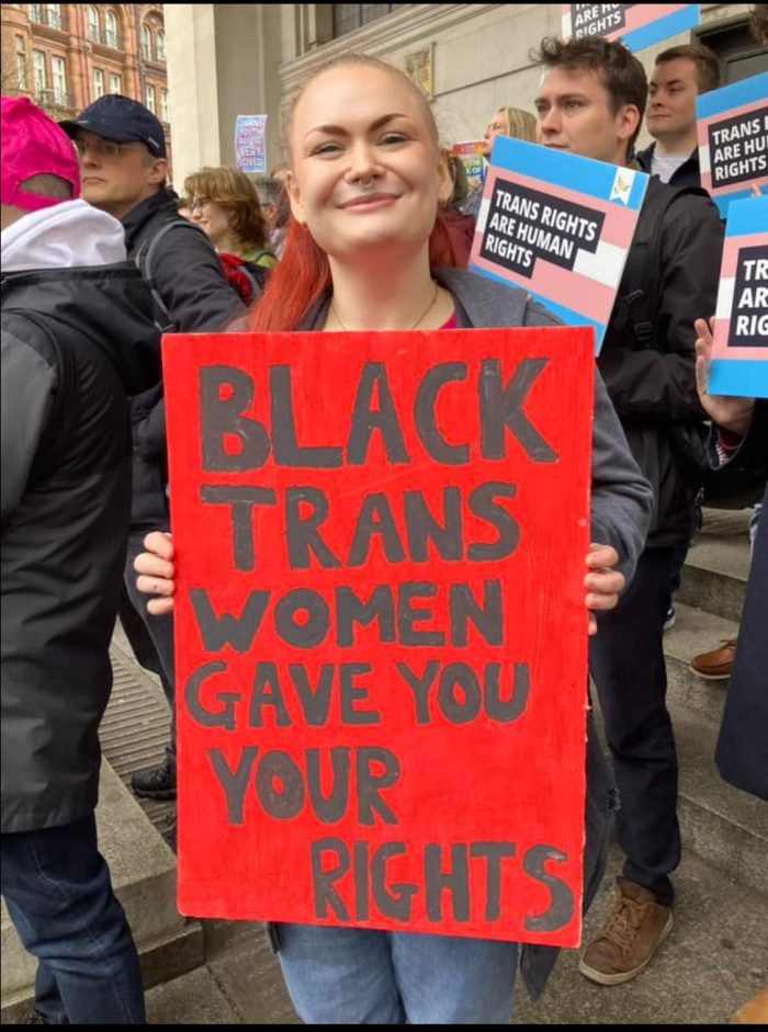 Black trans women gave you your rights