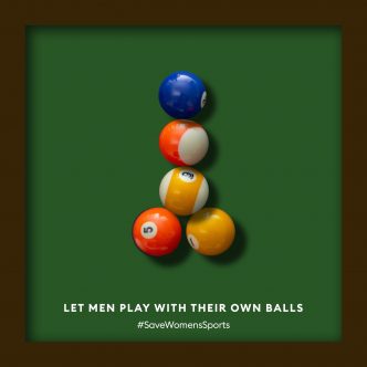 Let men play with their own balls