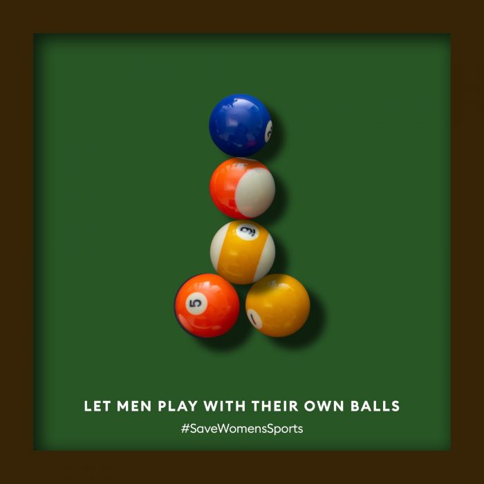 Let men play with their own balls