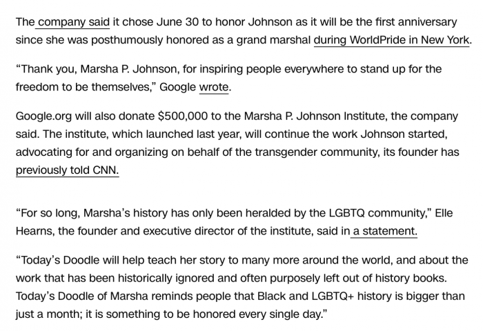 Marsha P Johnson - CNN