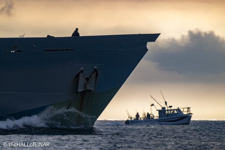 Warship - The Hall of Einar - photograph © David Bailey (not the)