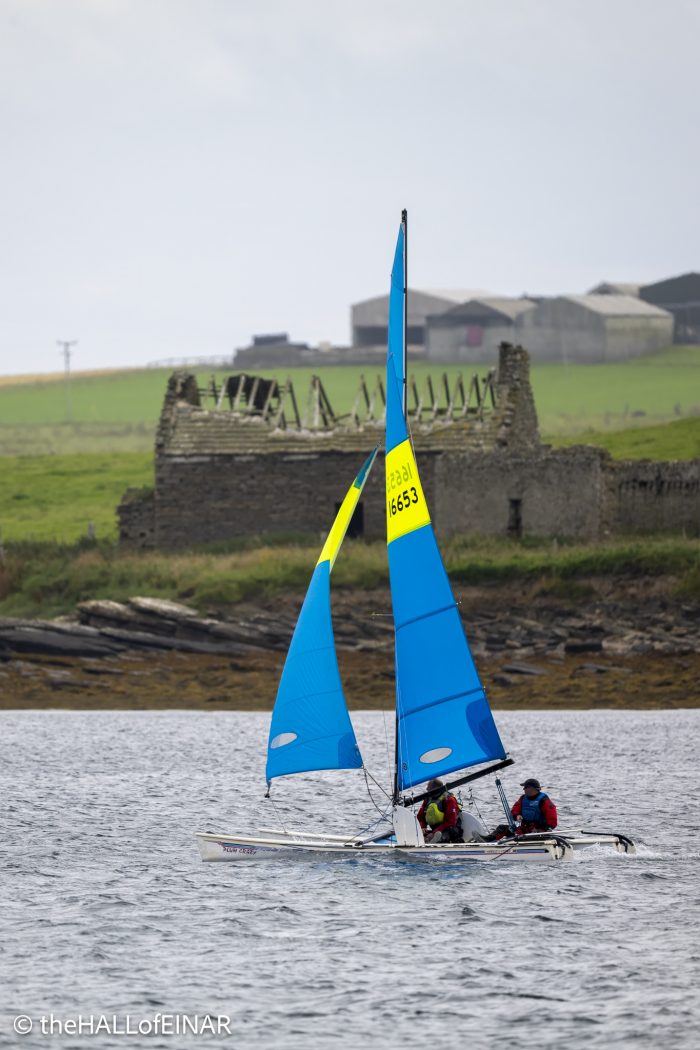Westray Regatta 2025 - The Hall of Einar - photograph © David Bailey (not the)