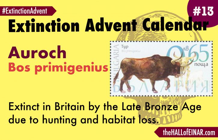 Extinction Advent Calendar 13