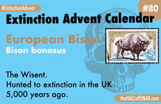 Extinction Advent Calendar 20