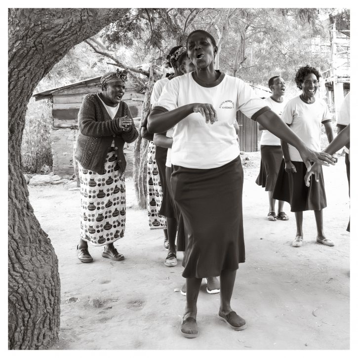 Kithoto Women Group - The Hall of Einar - photograph © David Bailey (not the)