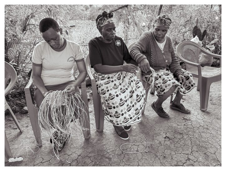 Kithoto Women Group - The Hall of Einar - photograph © David Bailey (not the)