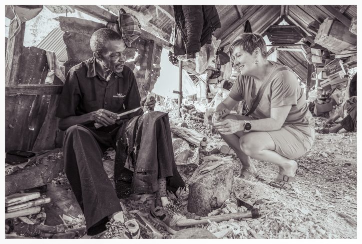 Wamunyu Handicraft Cooperative Society - The Hall of Einar - photograph © David Bailey (not the)