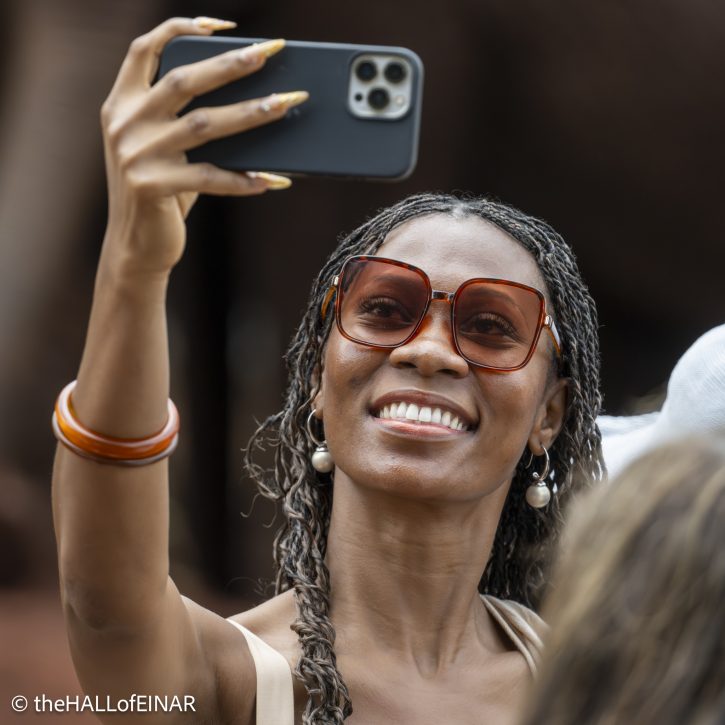 Face in the crowd at Sheldrick Wildlife Trust - The Hall of Einar - photograph © David Bailey (not the)