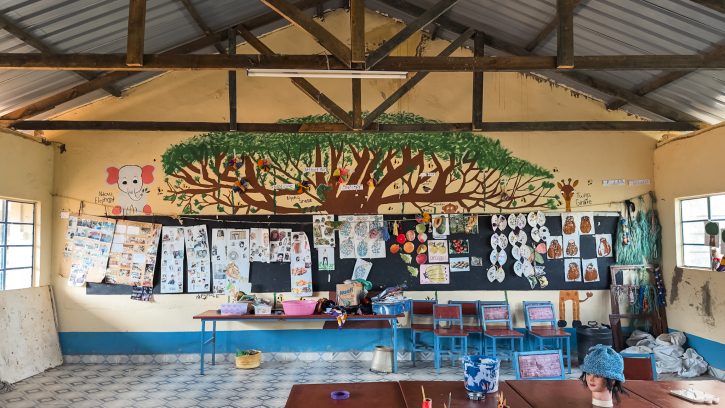 Wamunyu Special School - The Hall of Einar - photograph © David Bailey (not the)