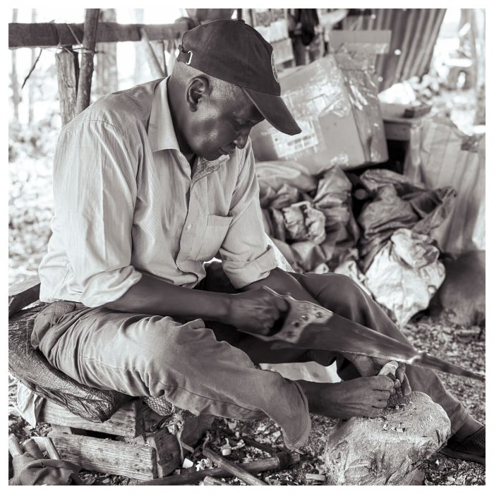 Wamunyu Handicraft Cooperative Society - The Hall of Einar - photograph © David Bailey (not the)